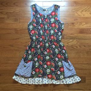 Matilda Jane Midi Dress SIZE: 14 kids